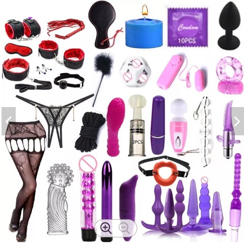 Anself BDSM Set Erotic Sex Toys Extreme Bed Restraints for Lovers Couples Beginners And Experienced Usersimg