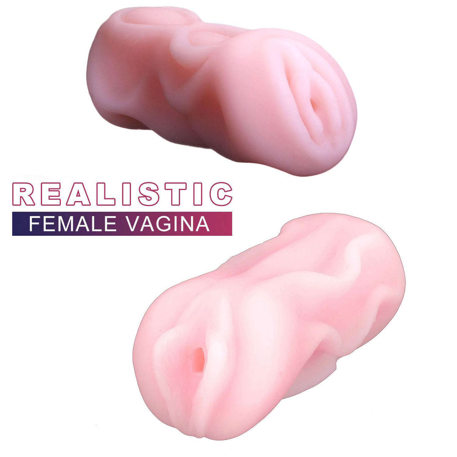 Realistic Vagina Masturbation Cup Real Adult Man Sex Toyimg