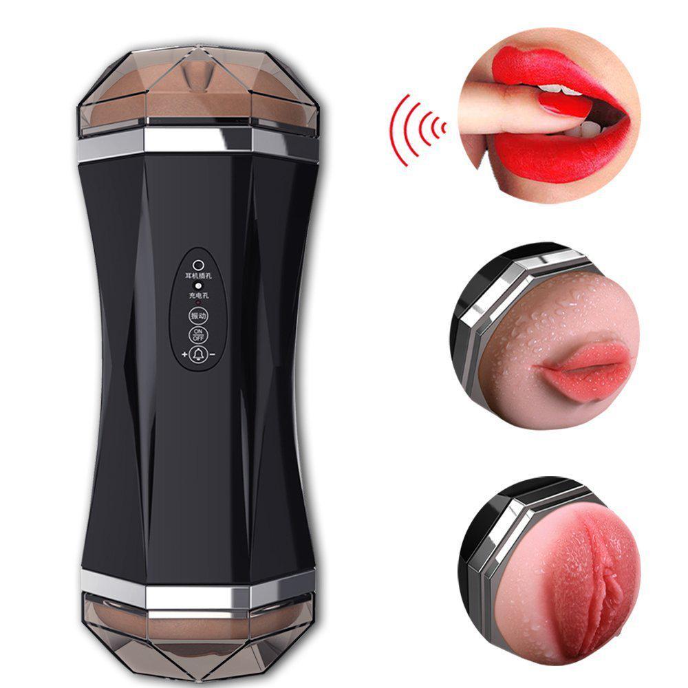 Utra V-Pro Double Ended Vibrating Voice Mastrubatorimg