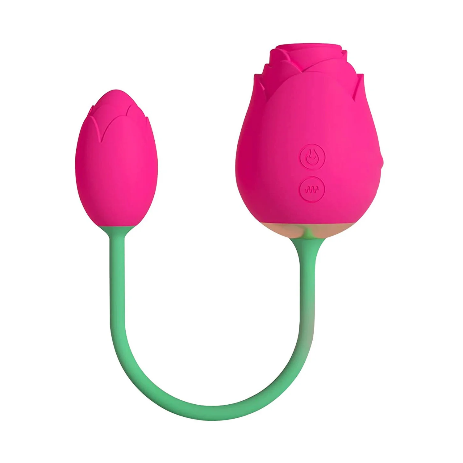 Powerful Rose Sucking Vibrator for Women with Love Egg Clitoris Stimulation Sex Toysimg