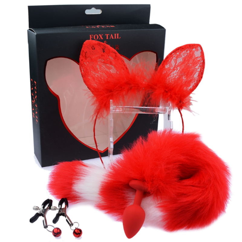 Butt Plug Long Animal Tail Expand For Women & Men Funny Adult Love Fox Tail Anal Plugimg