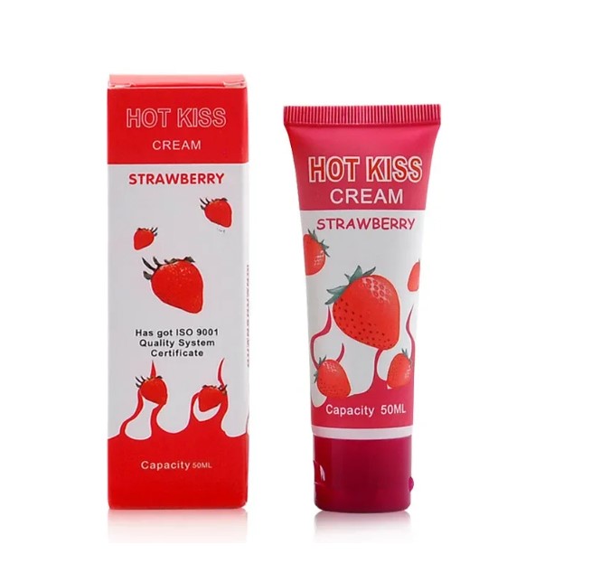 Hot Kiss Cream Strawberry Flavour-50mlimg