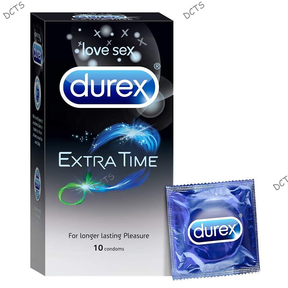 Durex Extra Time Condoms 10 Pcsimg