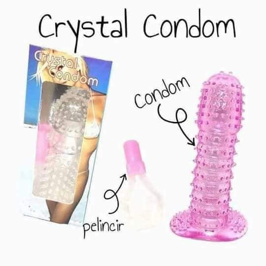 Crystal Washable & Reusable Penis Sleevesimg